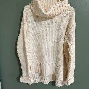 Cozy Cream Turtleneck Sweater
